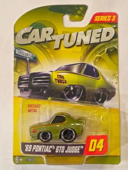 CAR TUNED . MUSCLE CAR HWY. SERIES 3 . 1969 P0NTIAC GTO JUDGE .