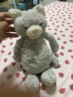 Jellycat Bashful grey kitten (retired HTF)