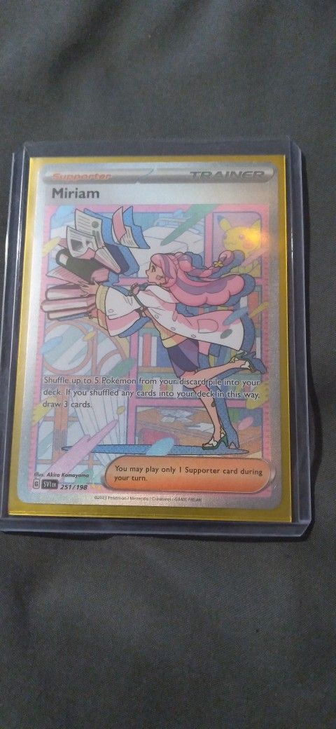 251 198 pokemon card Pokémon Mimosa SVI 251/198 AiGrading Voto 9,5