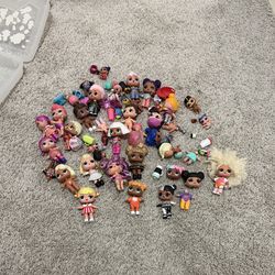 Lol dolls lot collection