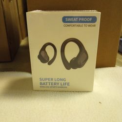 New Wireless Sports Earbuds. Nuevos Auriculares Deportivos Inalámbricos.