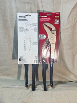 NEW Husky 16 in. Groove Pliers Slip Joint
