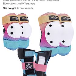 Triple Eight Saver Series Pad Set with Kneesavers, Elbowsavers and Wristsavers
