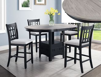 NEW 5pc Counter Height DINING Room SET Table Chairs💥NO CREDIT NEEDED $10 Down
