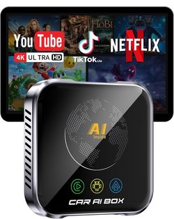 Wireless Carplay Adapter Plug & Play Carplay/Android