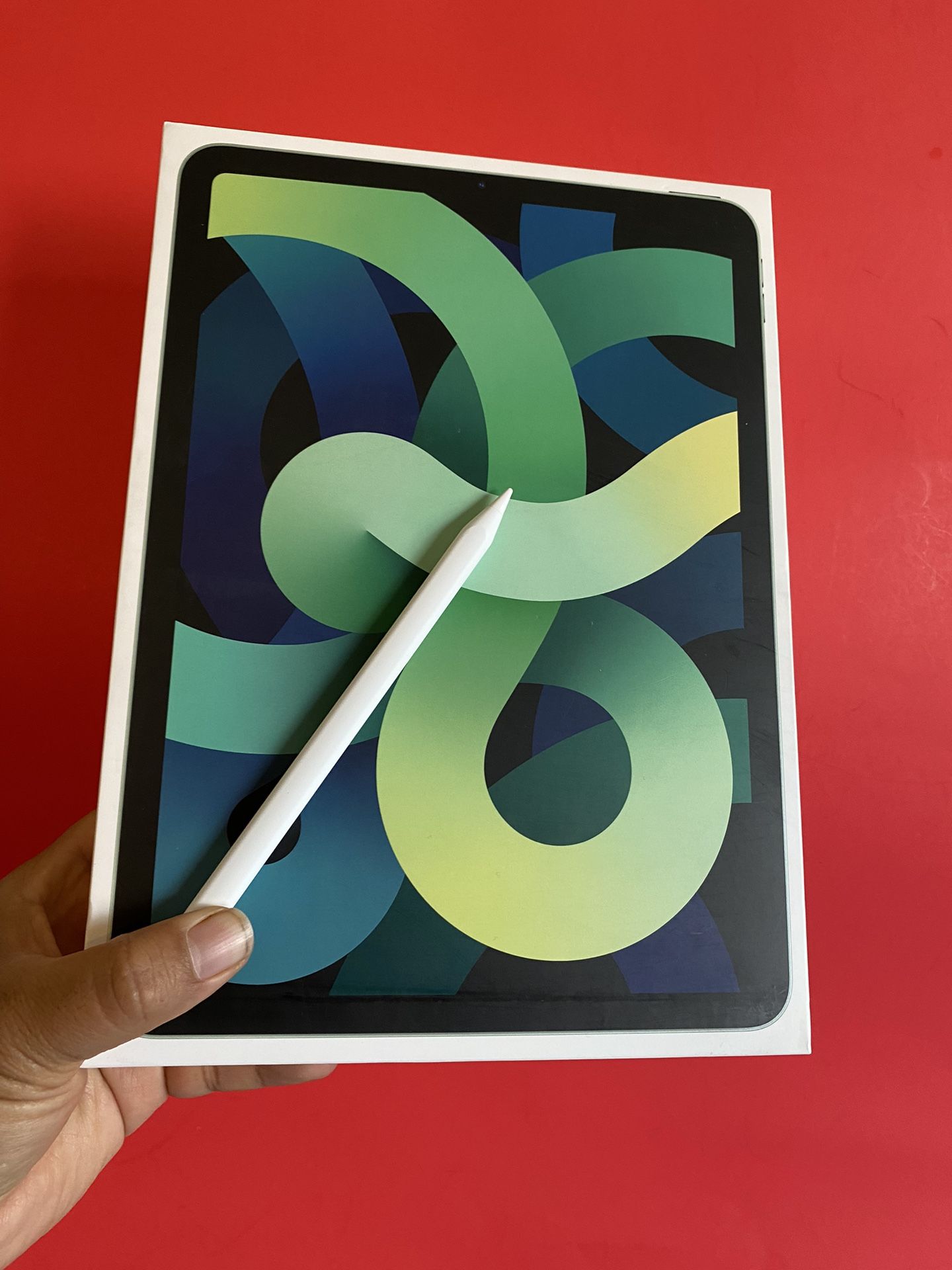 256GB Apple IPad Air 4th Generation (10.9” Liquid Retina/ 2020 Model) Wifi +Cellular (AT&T/T mobile etc) with pen, Keyboard & Accessories