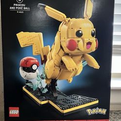 $200 Pokemon Lego Pikachu And Pokeball