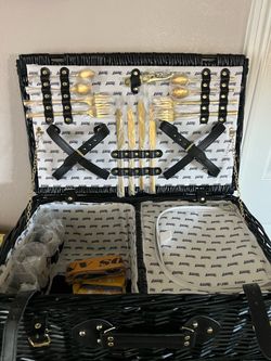 LA Lakers Picnic Basket Set