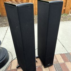 Definitive Technology BP-7006 Powered Floor Standing Speakers (see description)