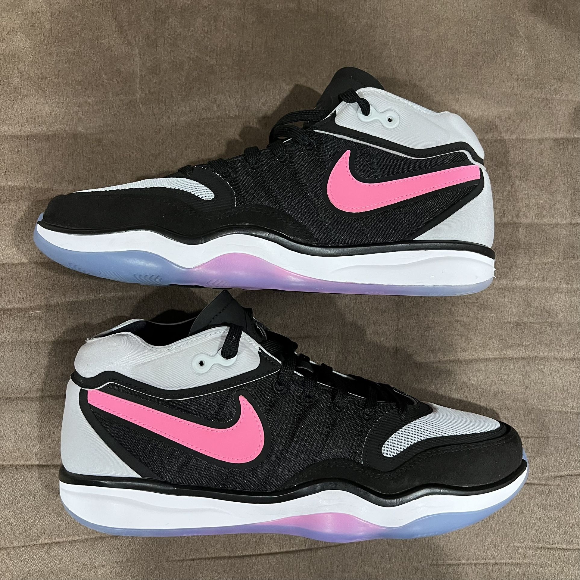 Nike Air Zoom GT Hustle 2 Fundamental Black/Pink/Grey Men's 9.5