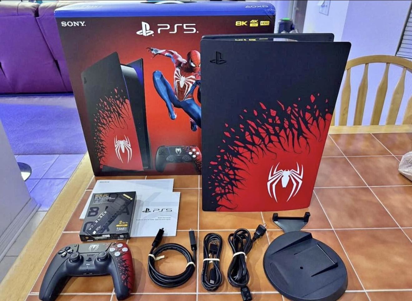 MARVEL SPIDERMAN PS5 LIMITED EDITION