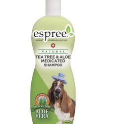 Espresso Dog Shampoo Tea Tree Oil And Aloe Medicated