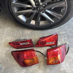 Lexus rear lights