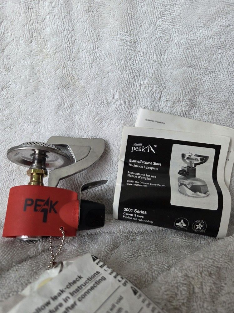 COLEMAN PEAK PROPANE COOKING BURNER