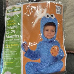 Cookie Monster Infante Costume 