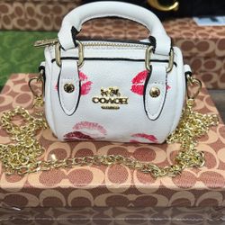 Coach Cherry Side Bag 