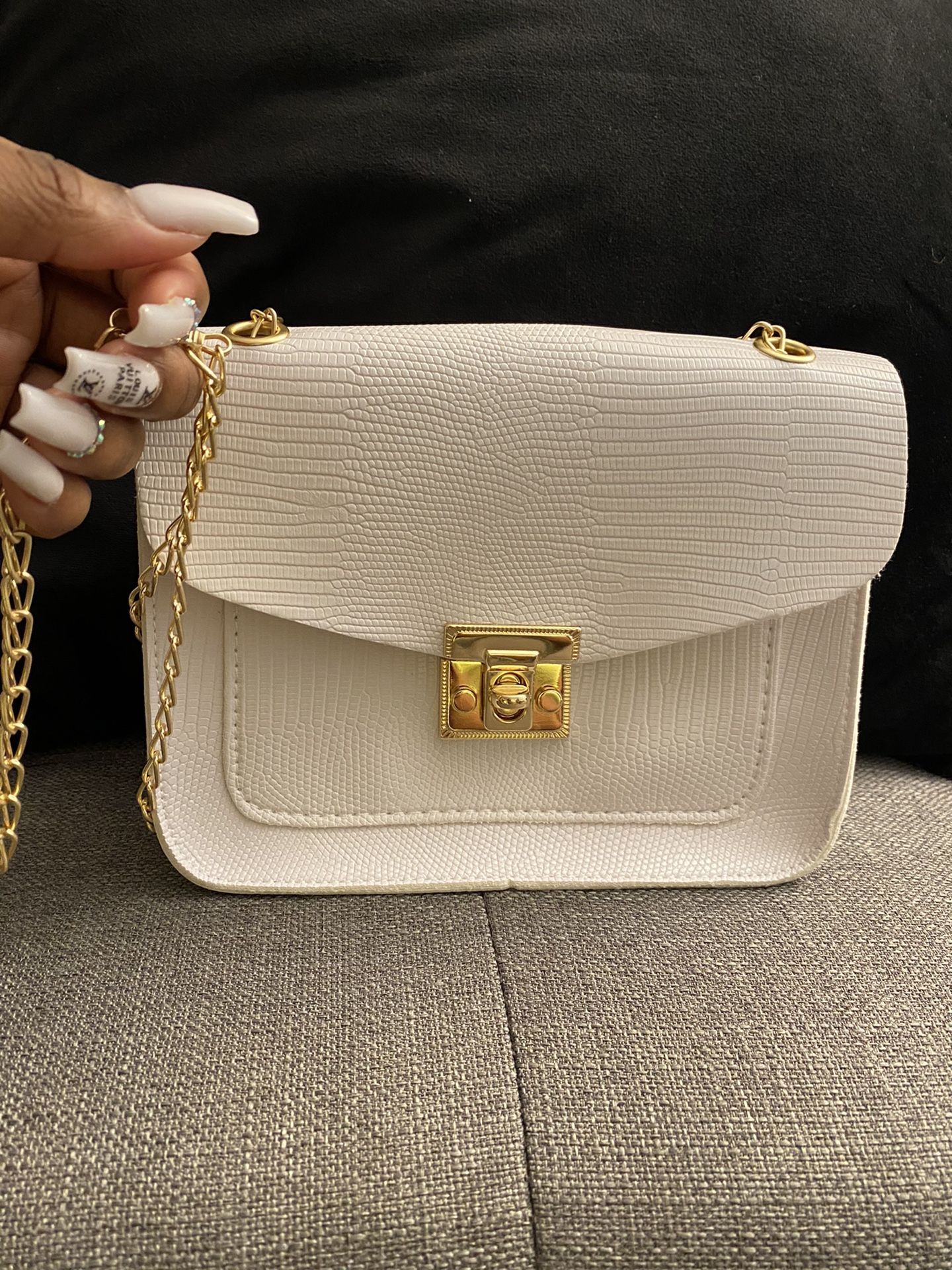 White Mini Purse