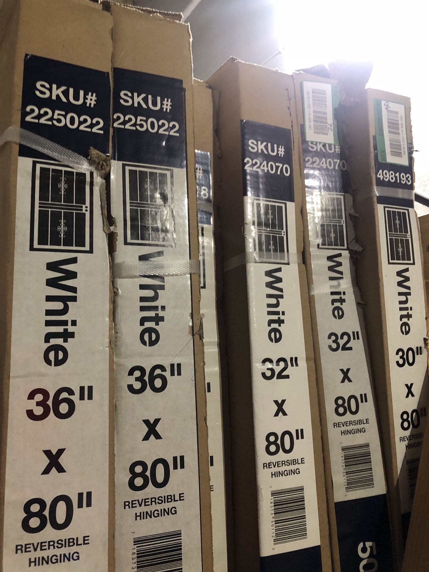 Security doors brand new