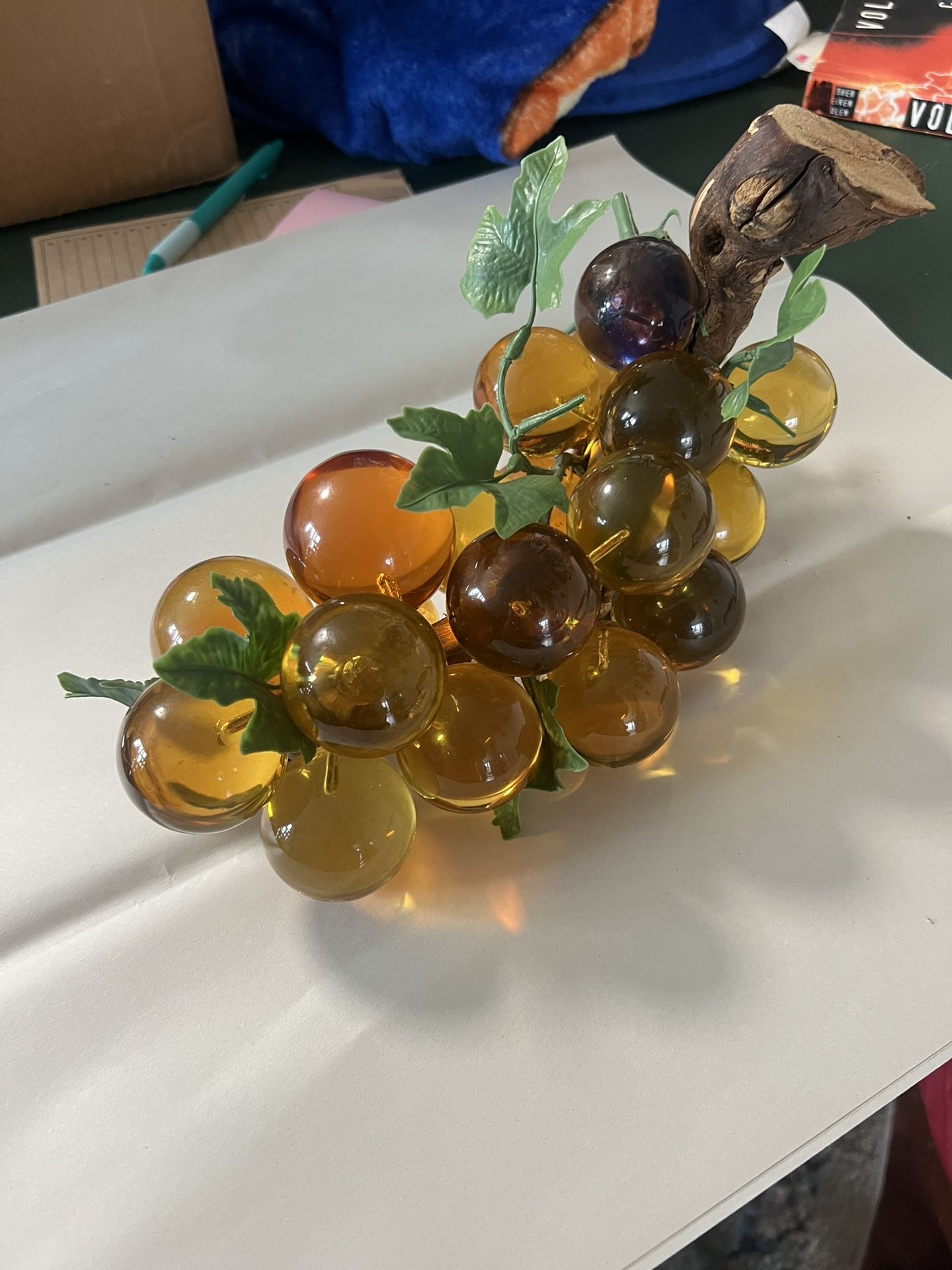 Vintage Lucite Grapes