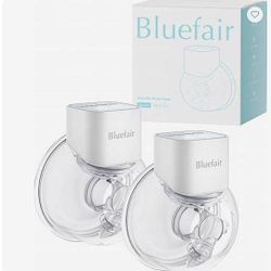 Bluefair Wearable Double Breast Pump 180ml/6oz 3 Modes Feed, Massage E27