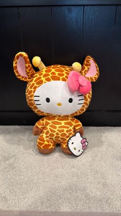 Hello Kitty Giraffe Costume Plush 12