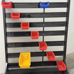 Parts Rack with Bins