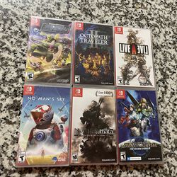 Brand New Sealed Nintendo Switch Games