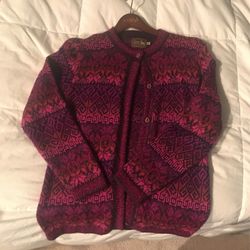 Alpaca Wool Cardigan Sweater