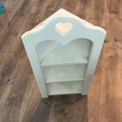 white Corner Shelf 