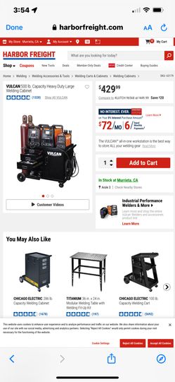 Vulcan Welding Cart