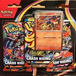 Chaos Rising 3-Pack Blister