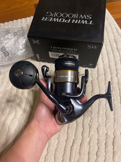 Shimano Twin Power SW 8000PG, Brand New. Asking for $550 obo. Please no lower ball.
