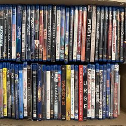Blu-Ray And 4k Movies $2