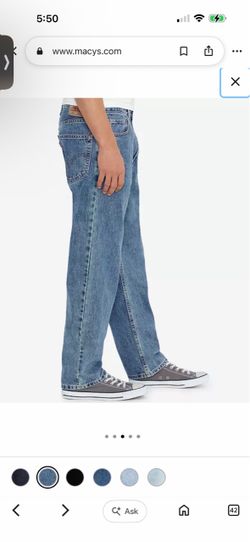 Levi’s Men’s 550 Relaxed Fit Jeans