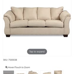 Cream Colored Sofa