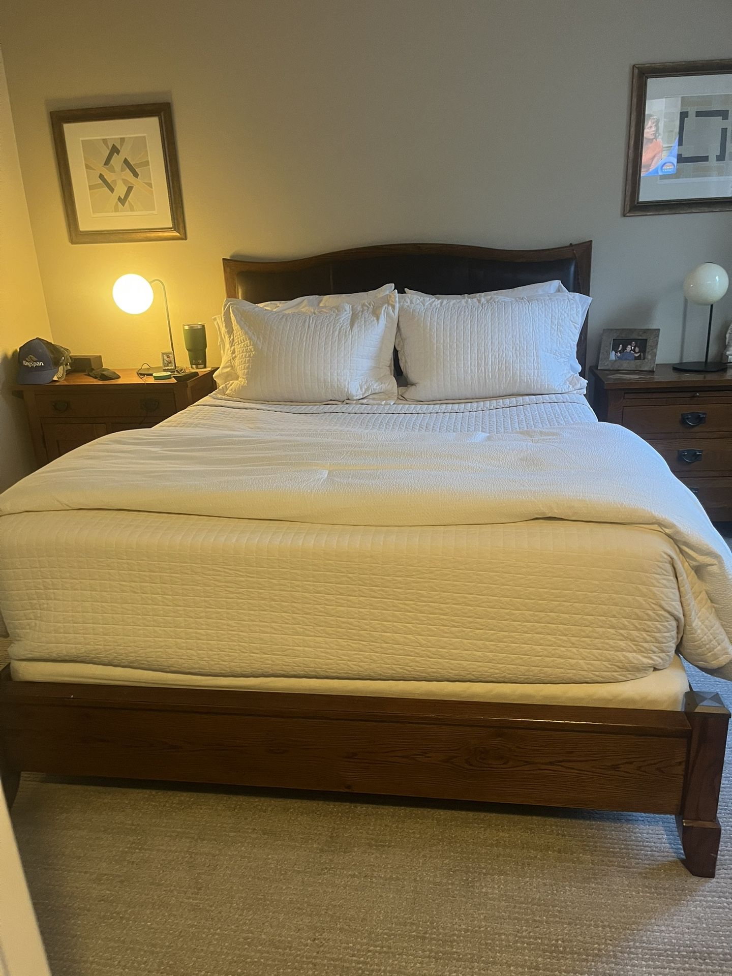 Queen Bed And Nightstands