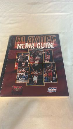 1997 NBA Playoffs Atlanta Hawks Media Guide