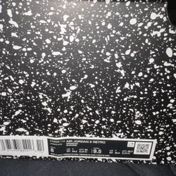 Jordan 6 Reverse Oreo Size 8