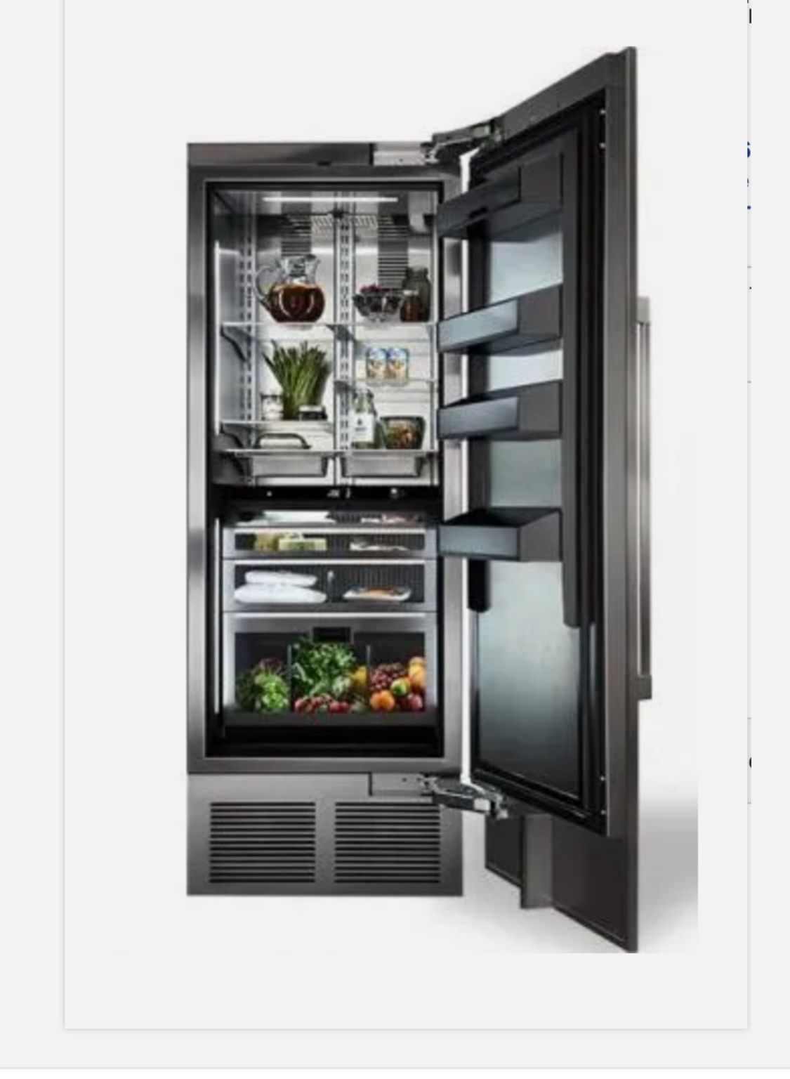 EXTRA FRIDGE FOR THE HOLIDAYS!! Brand New Perlick 24" Built-In Column Refrigerators w/Panel Ready Solid Door - CR24R-1-2