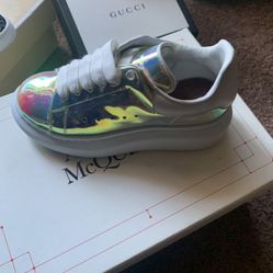 Kids.. Alexandra McQueen, New condition Worn 1,$130.00) This Week. (    Gucci $85.00) (Michael Kors…$45) ((This Week..(SIZE 11-12..in New Condition..