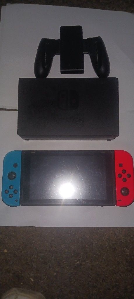Nintendo Switch With Two Games