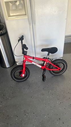 Kids red bike