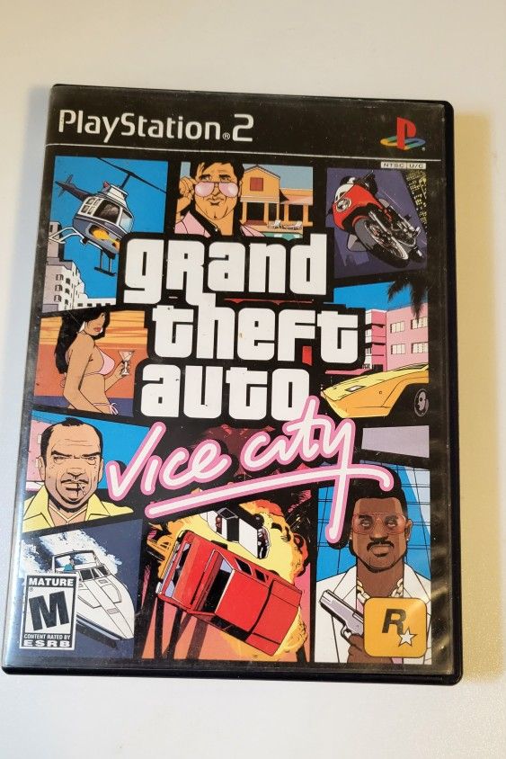 GTA Vice City Game Ps2
