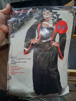 New plus size 3x vampire costume