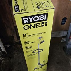 Ryobi 13" Trimmer/edger Kit 18v