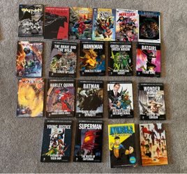 Marvel and DC and manga collection