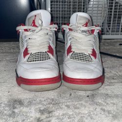 Fired Red Jordan 4s