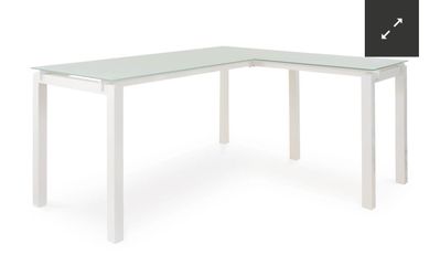 L shaped home office desk