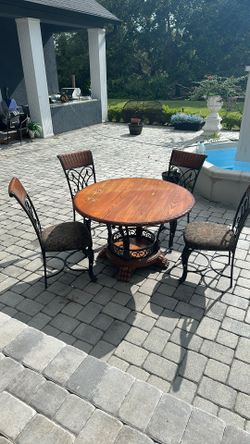 Oval Round Dining Room Table