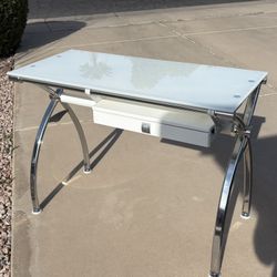 Glass Top Drafting Table